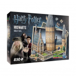 Wrebbit Harry Potter Hogwarts Great Hall 3D Jigsaw Puzzle - 850-Piece