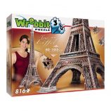 Wrebbit 2009 Eiffel Tower 3D Jigsaw Puzzle - 816-Piece