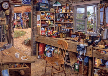 Ravensburger Dad's Shed Large Format Jigsaw Puzzle - 500 piece