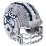 Forever Collectibles 3D BRXLZ Mini Helmet Puzzle 1400-Piece - Dallas Cowboys