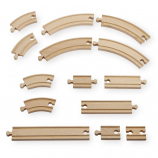 Imaginarium Straight and Curved Train Track Pack