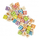 Imaginarium Discovery Wooden Alphabet Blocks - 40 Piece