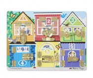 Melissa & Doug Latches Board Game - Counting Animals