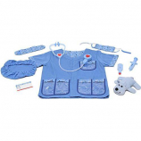 Melissa & Doug Veterinarian Role Play Costume Dress-Up Set (9 pcs)