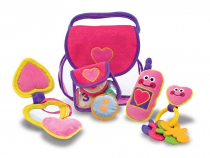 Melissa & Doug First Play Pretty Purse Fill and Spill Soft Playset