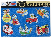Melissa & Doug Mickey & Friends Wooden Sound Puzzle