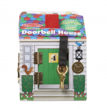Melissa & Doug Take-Along Wooden Doorbell House
