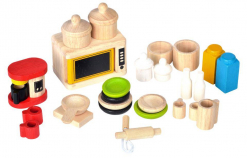 PlanToys Dollhouse Accessories for Kitchen & Tableware