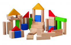 PlanToys Blocks - 50 Pieces