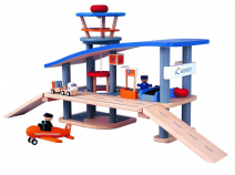 PlanToys Wooden Airport Play Set