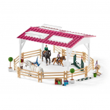 Schleich Horse Club Riding School with Riders and Horses Figurine Set