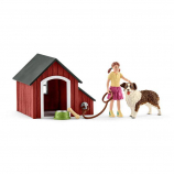 Schleich Dog Kennel Set