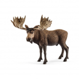 Schleich Moose Bull Figurine