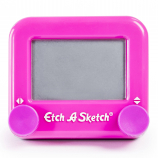 Etch A Sketch Pocket Magic Screen - Pink