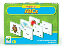 Match It ABC's Puzzle Cards