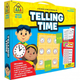 School Zone Telling Time Learning Set