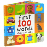 First 100 Words Bright Baby Board Book