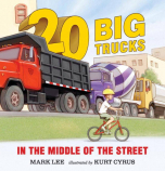Twenty Big Trucks in the Middle of the Street Book