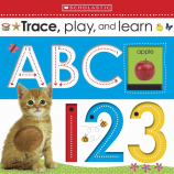 Scholastic Early Learners Book - Trace Play and Learn ABC, 123