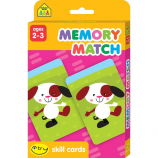 School Zone I-Try Memory Match Skill Cards