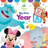 Disney Baby My First Year Record and Share Baby's Firsts Milestone Book