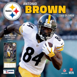 Turner 2018 NFL Pittsburgh Steelers Antonio Brown Wall Calendar
