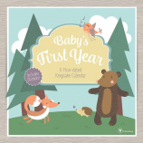 Baby's First Year Woodland Non-Dated Calendar