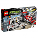 LEGO Speed Champions Porsche 919 Hybrid and 917K Pit Lane (75876)