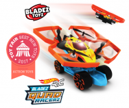 Летающий -Hot Wheels R/C Bladez Quad Racerz