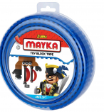 Zuru MAYKA Toy Block Tape - 4 stud, 6.5 ft - Blue