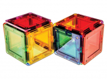 MagWorld 3D Magnetic Building Tiles 20 Pieces - Rainbow