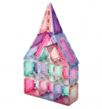 MagWorld 3D Magnetic Building Tiles 60 Pieces - Pastel