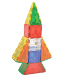 MagWorld 3D Magnetic Building Tiles 60 Pieces - Rainbow