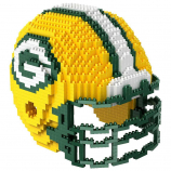 Forever Collectibles 3D BRXLZ Mini Helmet Puzzle 1400-Piece - Green Bay Packers