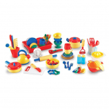 Learning Resources Pretend and Play Kitchen Set - 73 Pieces