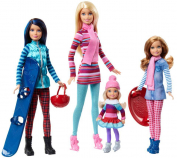 Barbie Sisters Winter Getaway Fashion Dolls