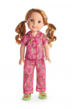 WellieWishers Enchanted Garden Pajamas for Doll