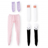 Journey Girls Legwear Set - Panda Socks