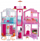 Barbie Pink Passport 3-Story Townhouse