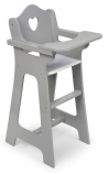 Badger Basket Doll High Chair - Grey