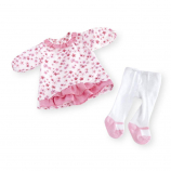 You & Me Playtime Outfit for 12-14 Inch Doll-Floral Dress
