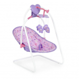 You & Me Musical Doll Swing - Purple Butterfly