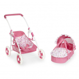You & Me 3-in-1 Convertible Pram for Baby Doll