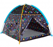 Pacific Play Tents Galaxy Dome Tent with Glow in Dark Stars