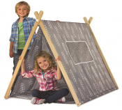 Discovery Kids Grey Arrow Print Foldable Camping Tent
