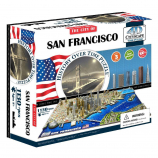 4D Cityscape Time Puzzle - San Francisco, USA