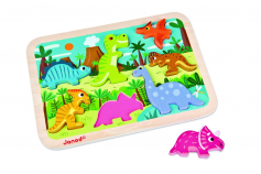 Janod Dinosaurs Chunky Puzzle