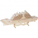 Luxury Yacht Wooden Puzzle