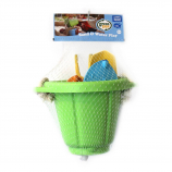 Green Toys Sand and Water Playset - Bucket with Sport Boats