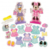 Melissa & Doug Disney Minnie Mouse and Daisy Duck Deluxe Wooden Fashion Lacing Set